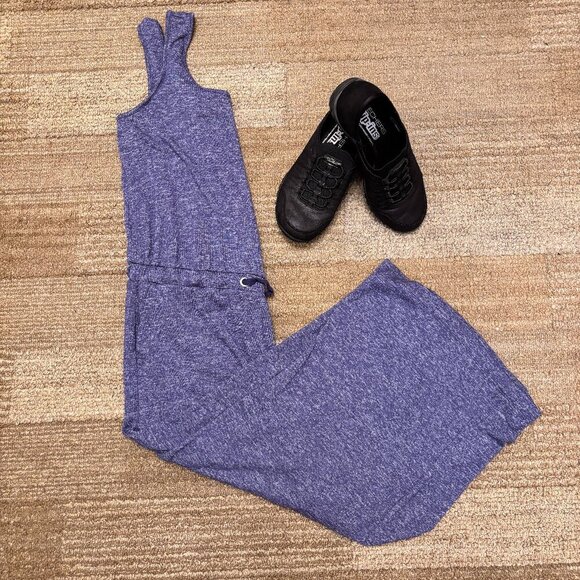 Hyba Womens Boho Jumpsuit Romper WideLeg Cropped Drawstring Oversized Sz Sm - Picture 11 of 16